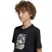 ADIDAS JM8234 ΠΑΙΔΙΚΗ ΒΑΜΒΑΚΕΡΗ ΜΠΛΟΥΖΑ T.Shirts ΑΓΟΡΙ ΜΑΥΡΗ